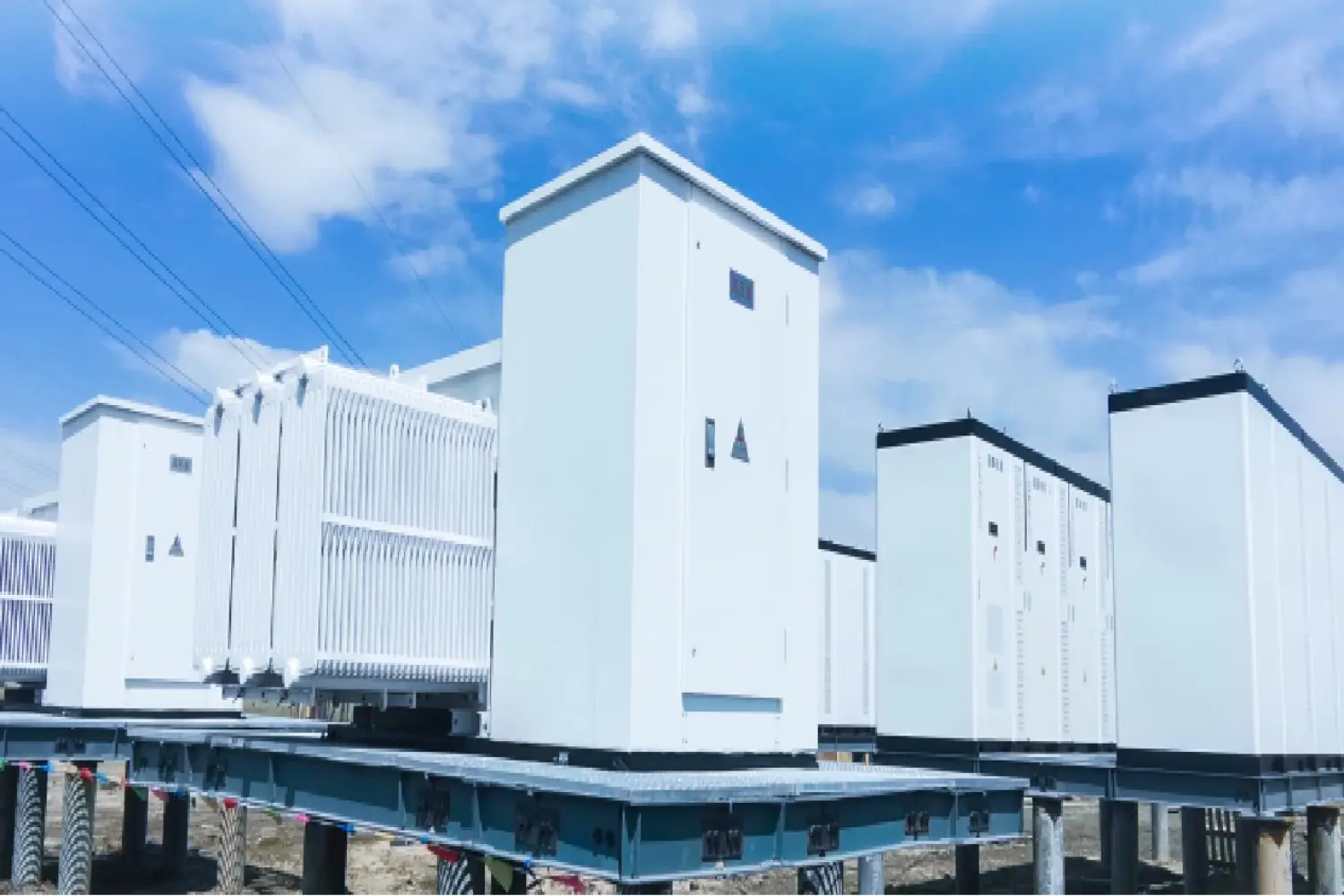 20MW/40MWh Commercial ESS system combine with solar and wind