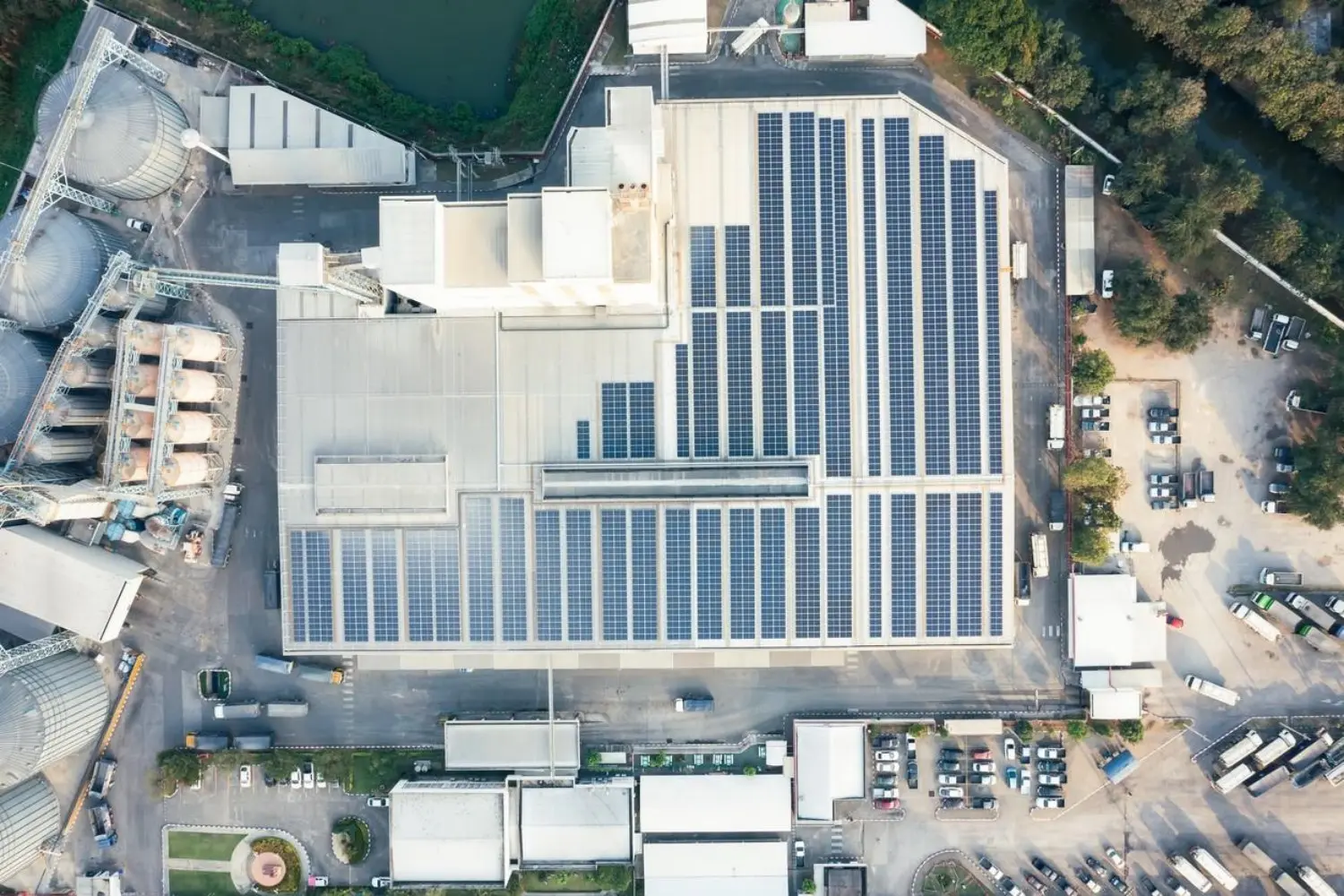 solar commercial factory