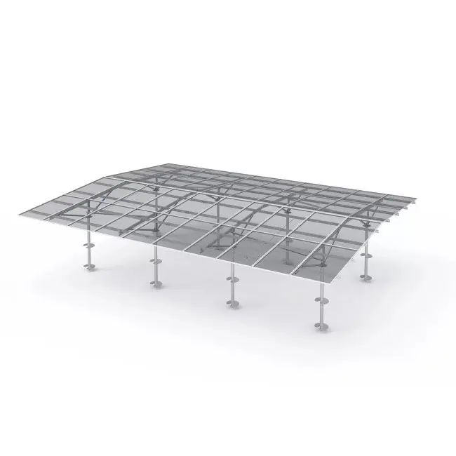1 East-West Dual-Column Bracket System